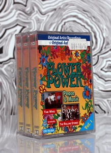 3 MCs Musikcassette 70er WHO HENDRIX ZAPPA DOORS KINKS STONES uvm Orig Aufnahmen - Bild 1 von 5