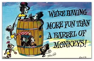 We're Having More Fun Than A Barrel Of Monkeys - Picture 1 of 2