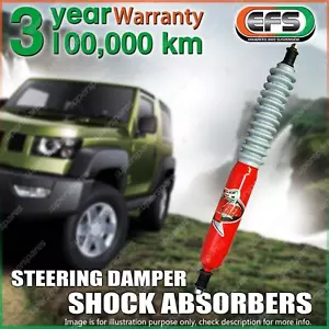 EFS Xtreme Steering Damper for NISSAN PATROL GU CAB CHASSIS 1998-ON - Picture 1 of 2