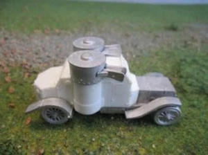 Friend or Foe GWBV6 1/72 Diecast WWI Russian Army Austin Series 3 Armoured Car - Bild 1 von 1