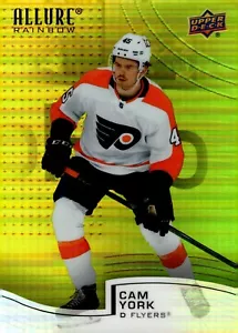 2021-22 UPPER DECK ALLURE RAINBOW YELLOW / GREEN #R-30 CAM YORK - Picture 1 of 1