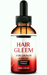 Hair Gleem Hair Growth Support Drops for Soft and Shiny Hair (30 Servs.) - Picture 1 of 8