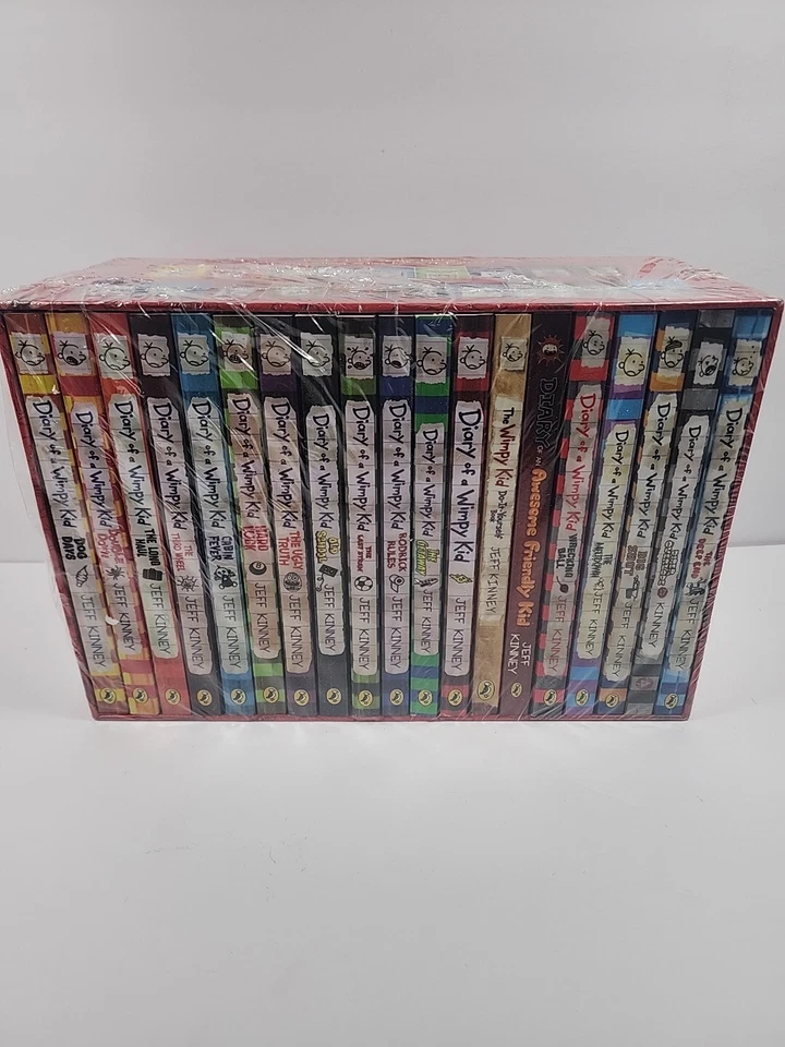 DIARY OF A WIMPY KID 11 Book Box Set #1-11 Jeff Kinney Penguin Preowned VGC