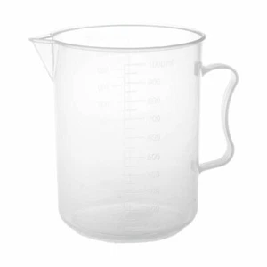  1000ml Transparent Graduated Beaker with Handle Z1Z3Z3 - Picture 1 of 7