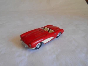 vintage white metal model Mickansue 1956 chevrolet corvette - Picture 1 of 5