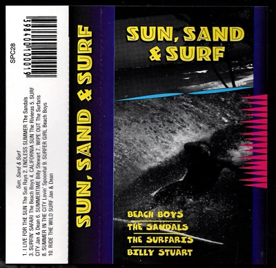 MUSIC AUDIO CASSETTE TAPE - [ALBUM: SUN SAND & SURF] GROUP: VARIOUS ARTISTS - Image 1 of 4