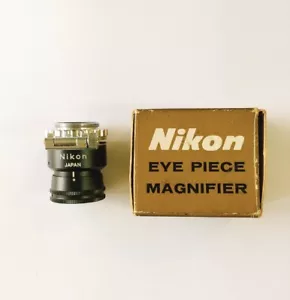 NIKON OKULARLUPE FÜR F/F2/Photomic/Nikomat/Ftn/Tn/FS Kameras in Box - Bild 1 von 13