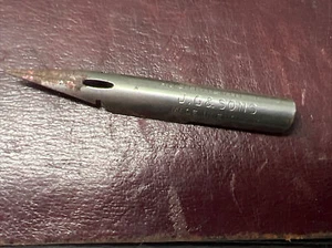 PLUMA ESTILOGRÁFICA VINTAGE NUEVA EN CAJA J G & SONS AUSTRALIANA Nº 9 INGLATERRA - Imagen 1 de 6