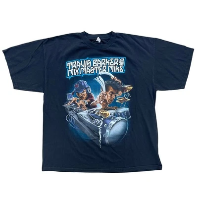 Vintage Y2K Travis Barker Mix Master Mike Shirt Size XXL - Image 1 of 4