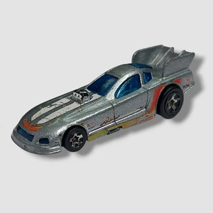 Hot Wheels Mustang Funny Car Gris Metálico 130/244 HW Drag Racers 10/10 2011 - Imagen 1 de 9