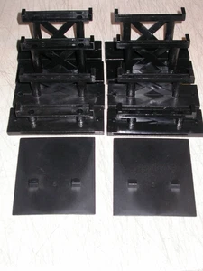 BACHMANN # 9622 G SCALE 10 PIECE GRADUATED TIMBER TRESTLE SET - Picture 1 of 4