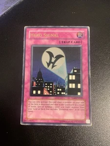 YUGIOH HERO SIGNAL ULTIMATE RARE TLM-EN049 MP - Picture 1 of 4