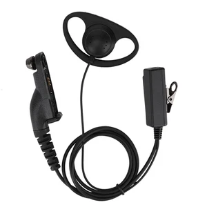 ABS Typ D Walkie Talkie Ear Hook Headset PTT MIC Słuchawka do P8268 CB - Zdjęcie 1 z 9