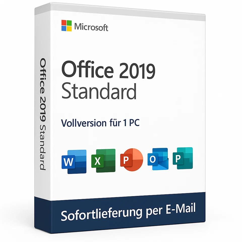 Microsoft Office2019 Standard | Sofort Lieferung - Original Lizenzschlüssel - Bild 1 von 1