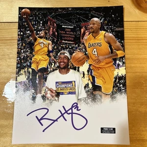 Foto firmata Ron Harper autografata 8x10 Los Angeles Lakers NBA con certificato di autenticità - Foto 1 di 6