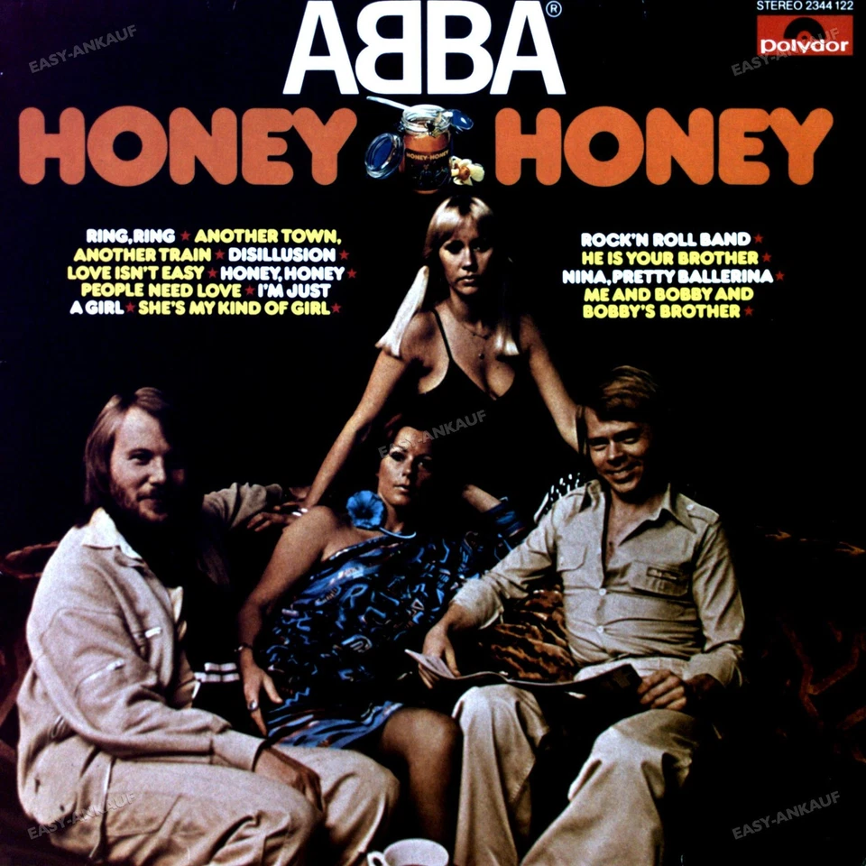 ABBA - Honey, Honey LP (VG/VG) .* - Image 1 of 1