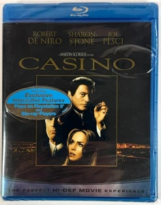 Casino Blu-ray Robert De Niro Joe Pesci Sharon Stone Martin Scorsese Classic NEW - Imagen 1 de 3