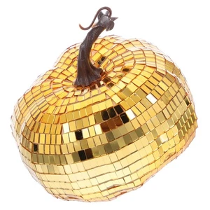 Fall Decoration Wedding Table Small Glass Pumpkins for Decorating - Picture 1 of 18