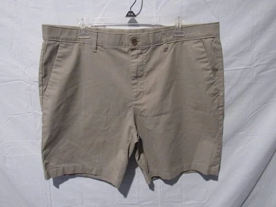 Pantalones Cortos Chinos English Laundry Hombre Beige Frente Plano Elastizados Talla 38 Entrepierna 8.5" Foto 1 de 4