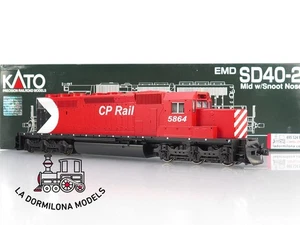LR1780 H0 =DC :::: KATO 37-2905 DIESEL EMD SD40-2 5864 CANADIAN PACIFIC - OVP - Bild 1 von 22