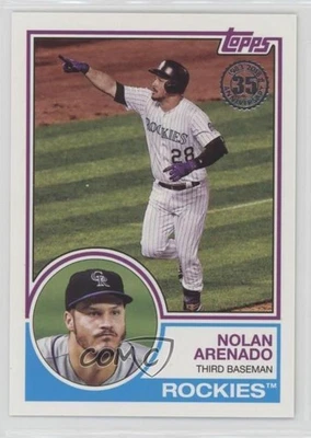 2018 Topps 1983 Topps Design Nolan Arenado #83-58 - Image 1 of 2