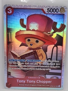 One Piece TCG Englisch OP08-007 Tony Tony Chopper SR Foil NM - Bild 1 von 2