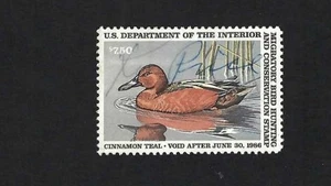 RW52 US Duck Stamp - VF - signed - sound - Picture 1 of 2