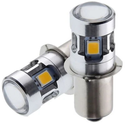 P13.5S PR2 LED 3V/4.5V/6V White/Warm White Flashlight Lamp Replace Bulb Light - Image 1 of 4