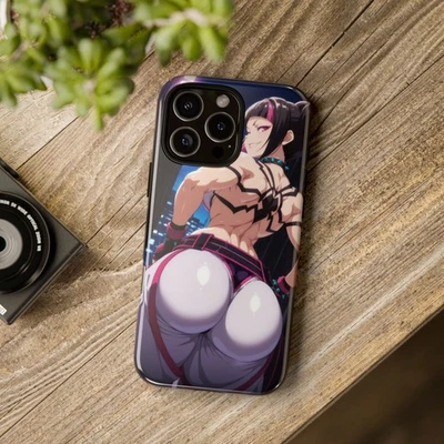 Juri Han Street Fighter Waifu Tough Case Cover Protective For Fan Gift V17 - Image 1 of 4
