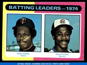 1975 Topps #306 1974 Batting (Carew/Garr) VG-EX - Picture 1 of 2