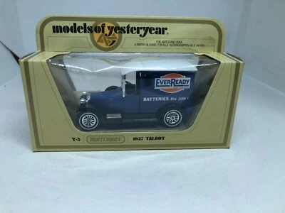 Matchbox Models of Yesteryear Y-5 1927 Talbot Van 'EverReady' - Image 1 of 4