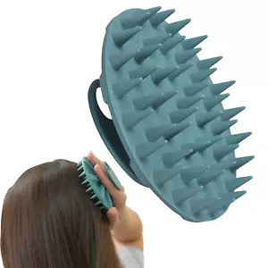 Scalp Massager Shampoo Brush, Wet & Dry Manual Scalp Care Head Scrubber Hair Was - Picture 1 of 12