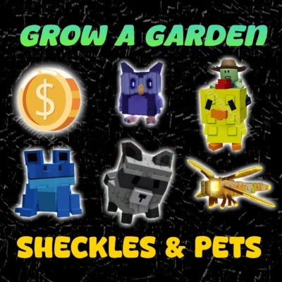 Grow A Garden Sheckles/ Coins & Devine/ Mythical Pets | Fast Delivery