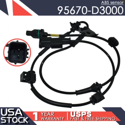 OEM Front Left ABS Wheel Speed Sensor for Hyundai Kia Sportage 95670-D3000 Foto 1 de 4