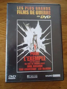 DVD * POUR L'EXEMPLE * LOSEY COURTENAY MCKERN BOGARDE FILM GUERRE ATLAS - Picture 1 of 2