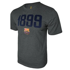 Icon Sports Youth FC Barcelona Officially Licensed Soccer T-Shirt Cotton Tee -0 - Picture 1 of 1