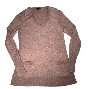 J. Crew Damen XS Pullover Tunika Rose Merino Alpaka Wollmischung Cabincore - Bild 1 von 7