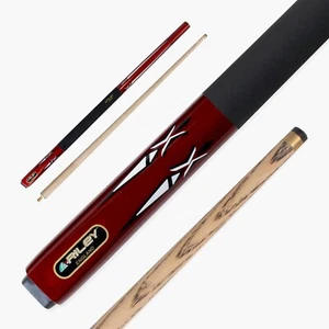 RILEY 48 pulgadas JUNIOR RED ROCKET 2pc Ash Pool Snooker Cue ideal para el hogar y los niños - Imagen 1 de 7