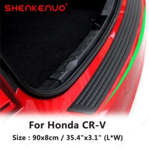 FOR Honda CR-V 2008 -2022 Rear Bumper Protector Gard Trim Rubber Cover US Stock - Foto 1 di 11