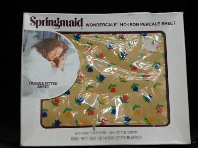 Sábana bajera doble diseño Springmaid Tulipán  Foto 1 de 2