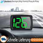 Produktbild - Universal Auto GPS HUD Digital Tachometer KMH Head Up Display Große Schrift DE
