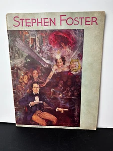 Antique Stephen Foster In My Old Kentucky Home 12 Songs 1942 All Clean Sheet PP7 - Picture 1 of 11