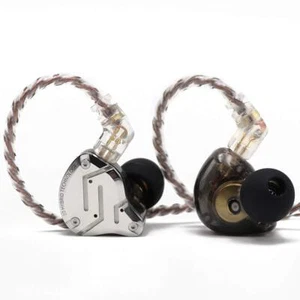 KZ ZS10 Pro Linsoul 5 Driver in-Ear HiFi Metal Earphones Without Mic Black - Picture 1 of 9