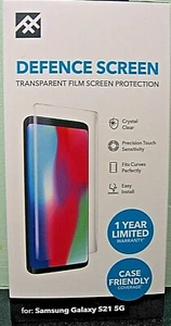 Zagg Defence Case Samsung Galaxy S21 5G Transparent Film Screen Protection - Picture 1 of 7