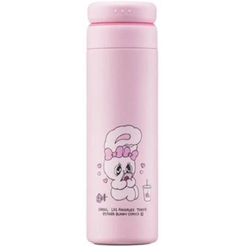LocknLock Esther Bunny Jelly Tumbler 450ml, Pink Color - Image 1 of 1