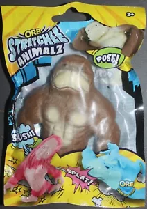 ORB Toys Stretchee Animalz Monkee. Brown. Brand NEW. Gorilla / Monkey. Pose. NR - Picture 1 of 4