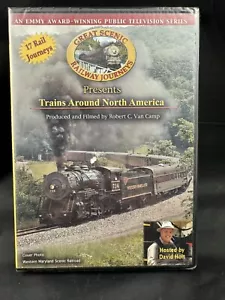 Great Scenic Railway Journeys Presents Trains Around North America New Sealed - Picture 1 of 2