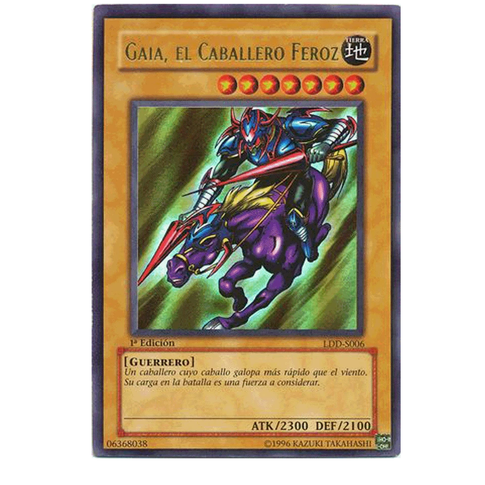Gaia el Caballero Féroz LDD-S006 Ultra Rare 1st Edition Spanish - Image 1 of 1