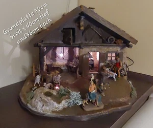 TRAUMHAFTE WEIHNACHTSKRIPPE Im Alpenländischen STIL - Bild 1 von 5