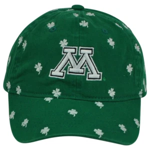 NCAA Zephyr Minnesota Golden Golphers Trébol Encantado Mujer Sombrero Ajustable Gorra - Imagen 1 de 7
